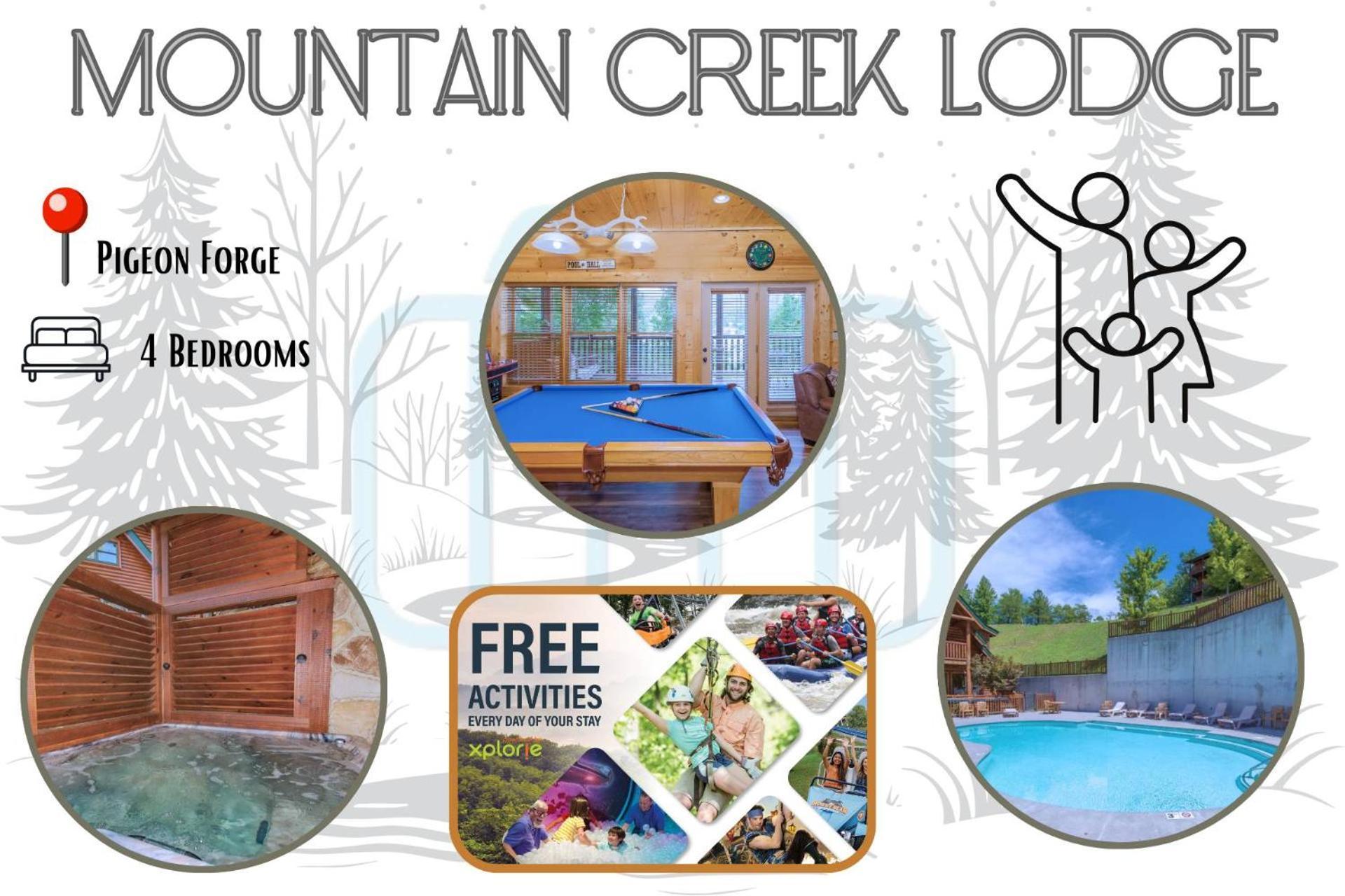פיג'ן פורג' Mountain Creek Lodge מראה חיצוני תמונה
